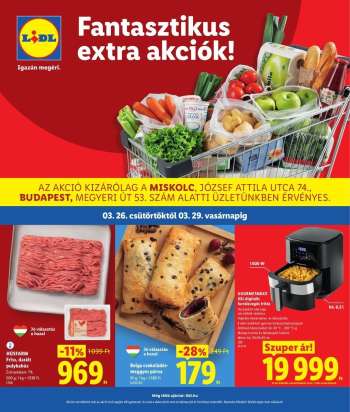 Újság Lidl - 2026.03.26 - 2026.03.29.