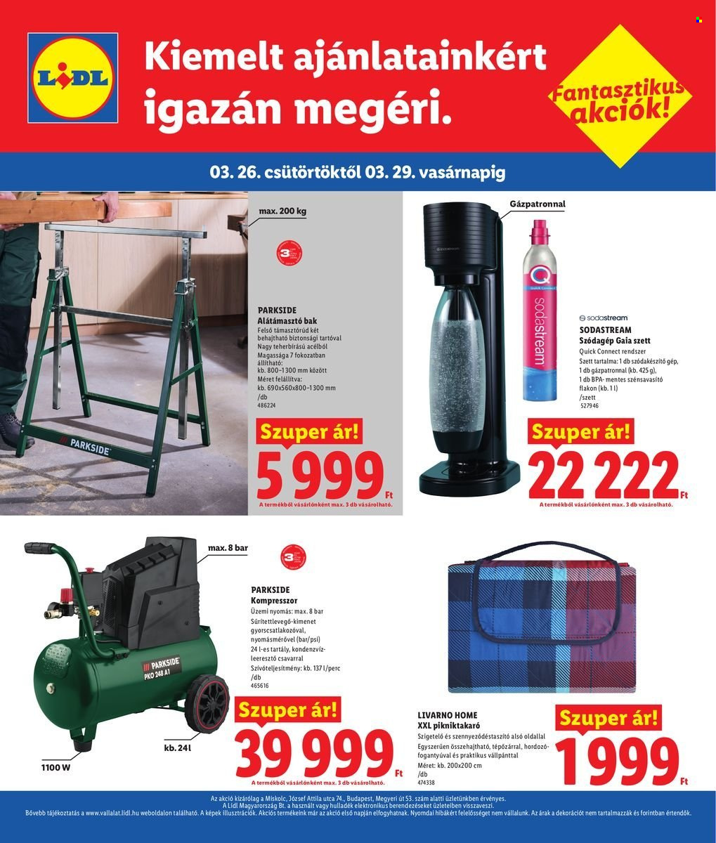 Lidl akciós újságok - 2026.03.26 - 2026.03.29. Oldal 4