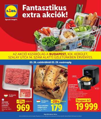 Újság Lidl - 2026.03.26 - 2026.03.29.