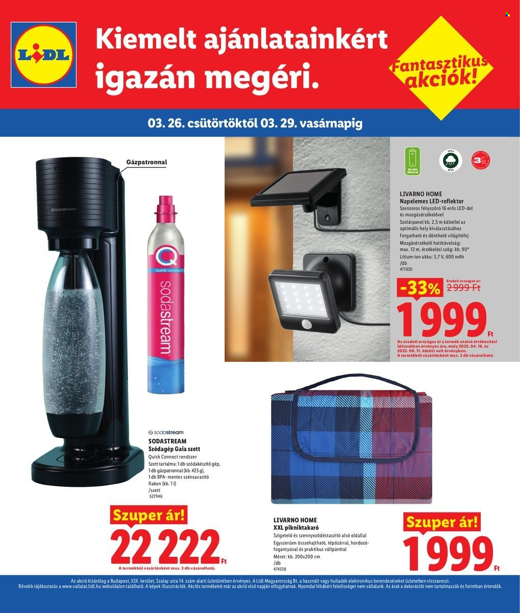 Lidl akciós újságok - 2026.03.26 - 2026.03.29. Oldal 8