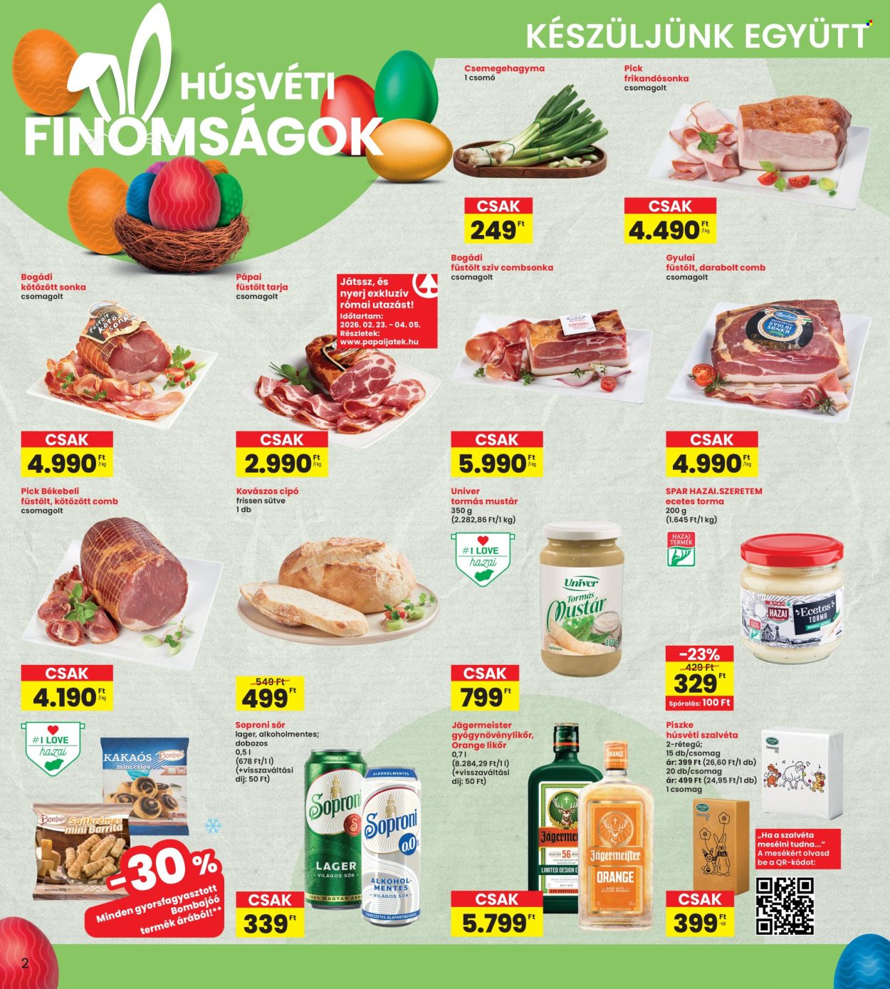 INTERSPAR akciós újságok - 2026.03.26 - 2026.04.08. Oldal 2