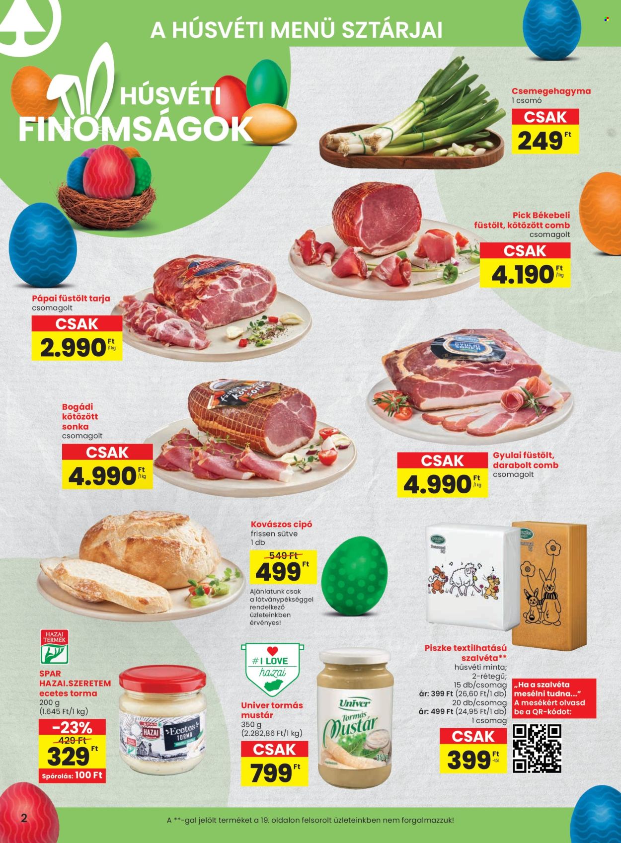 SPAR akciós újságok - 2026.03.26 - 2026.04.08. Oldal 2