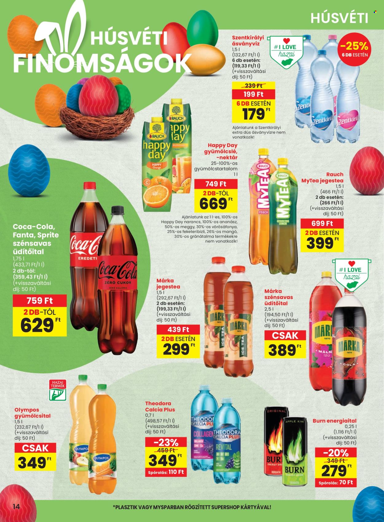 SPAR akciós újságok - 2026.03.26 - 2026.04.08. Oldal 14