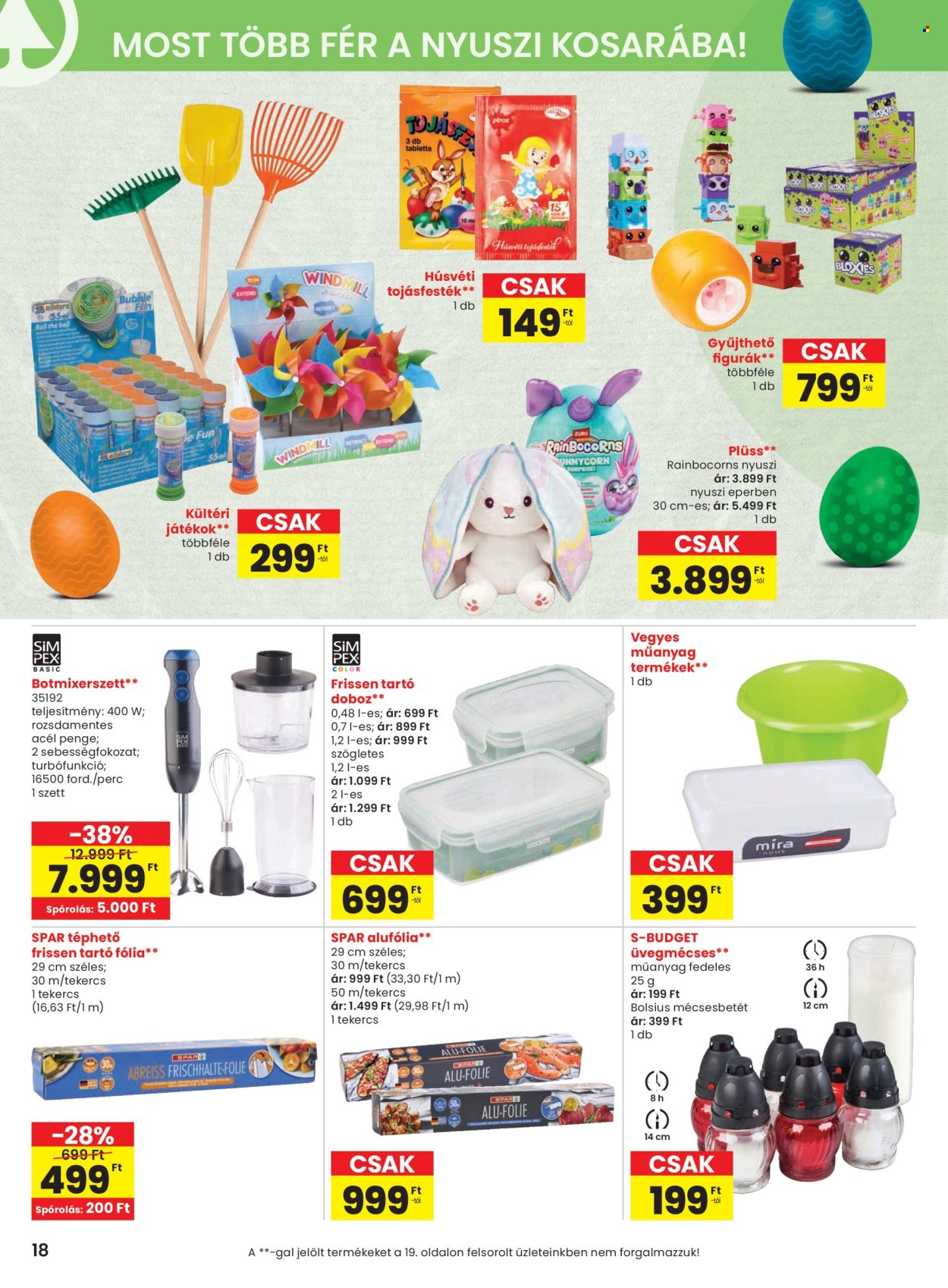 SPAR akciós újságok - 2026.03.26 - 2026.04.08. Oldal 18
