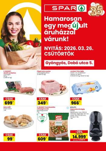 Újság SPAR Szupermarket - 2026.03.26 - 2026.04.01.