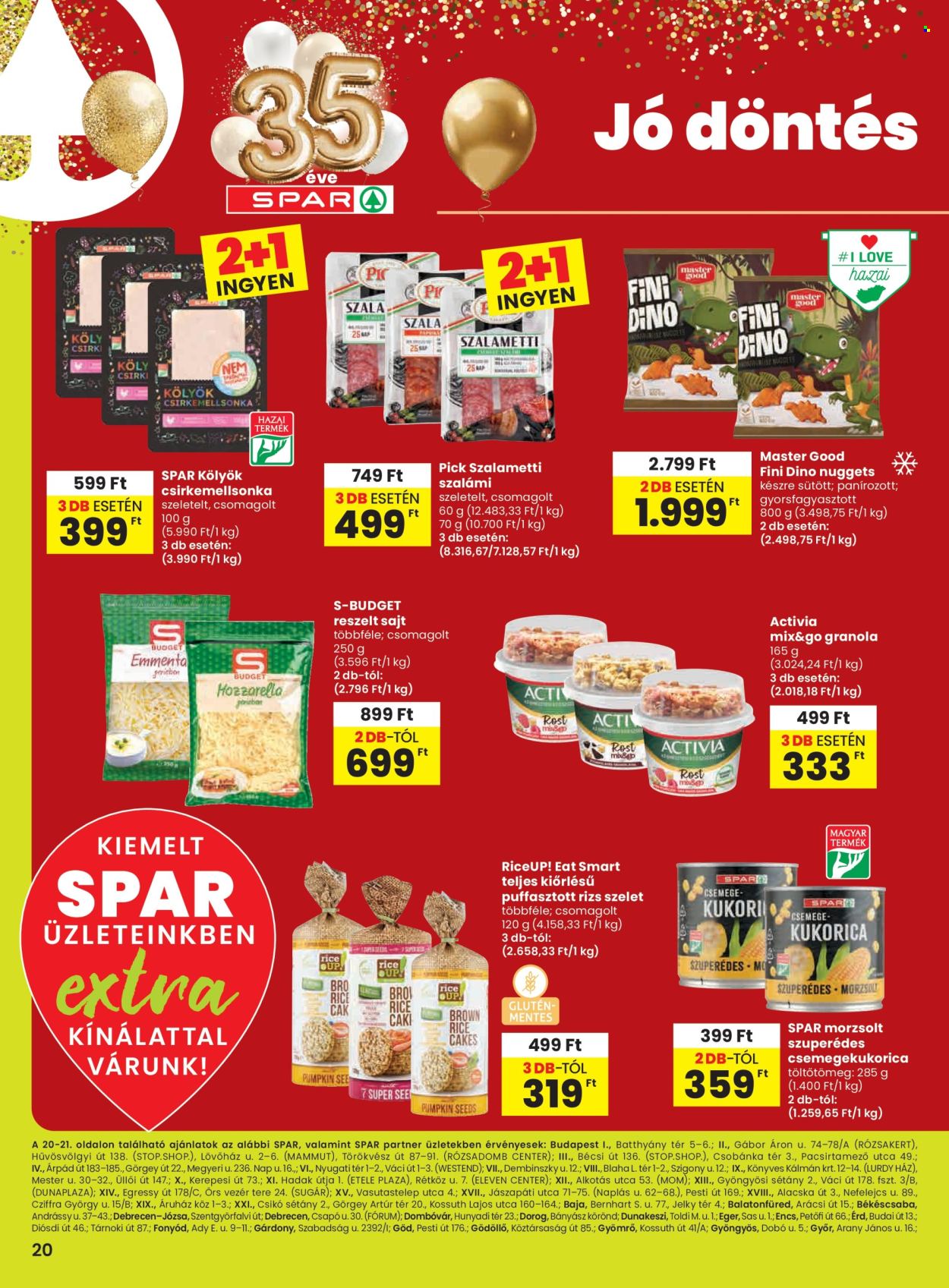 SPAR akciós újságok - 2026.03.26 - 2026.04.08. Oldal 1