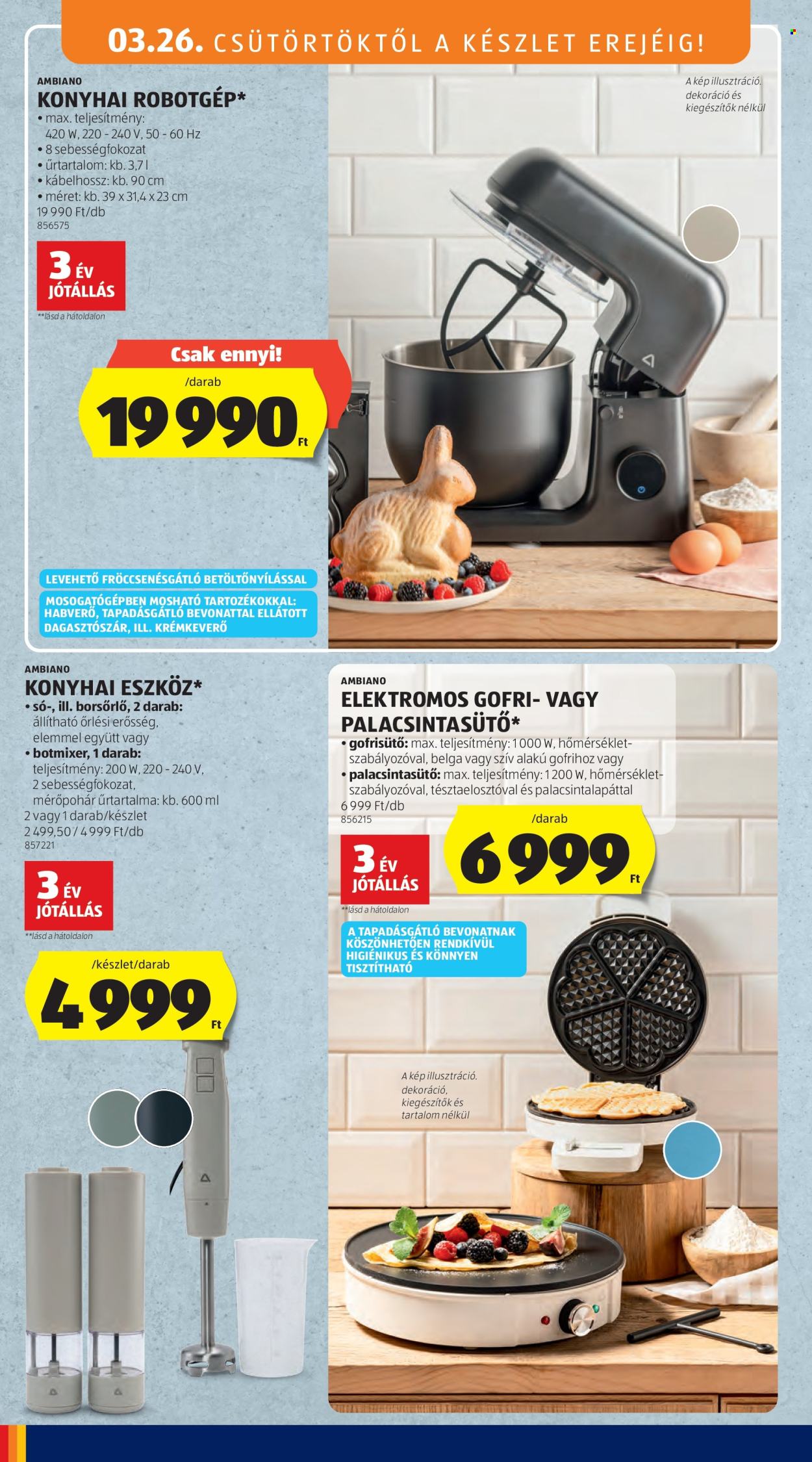 Aldi akciós újságok - 2026.03.26 - 2026.04.01. Oldal 38