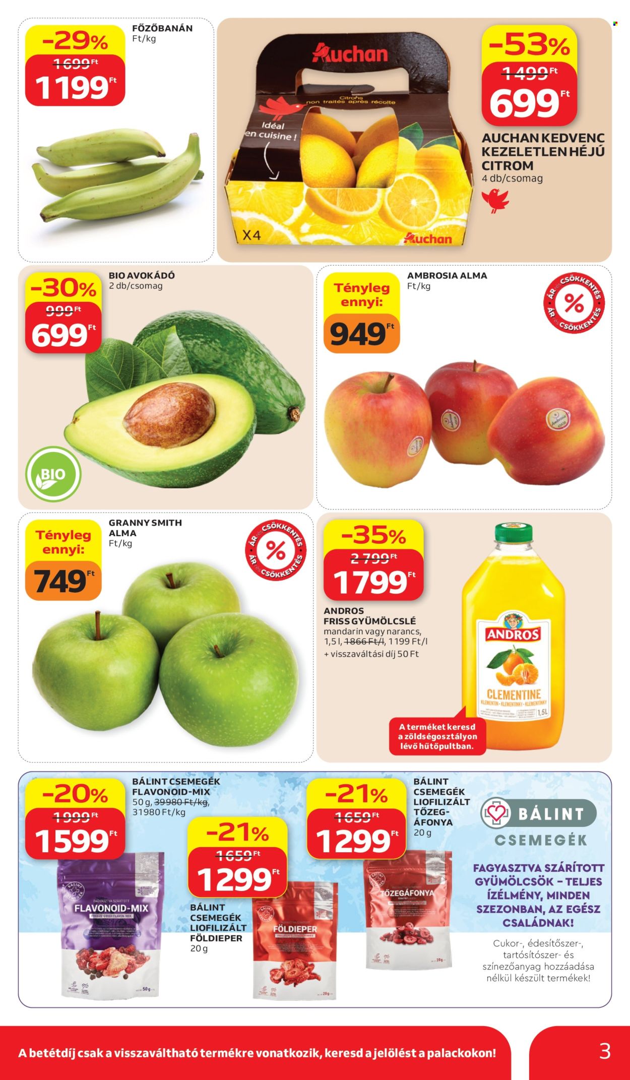 Auchan akciós újságok - 2026.03.26 - 2026.04.08. Oldal 3