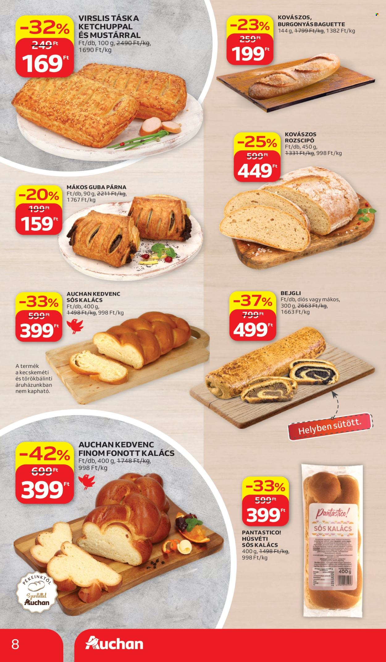 Auchan akciós újságok - 2026.03.26 - 2026.04.08. Oldal 8