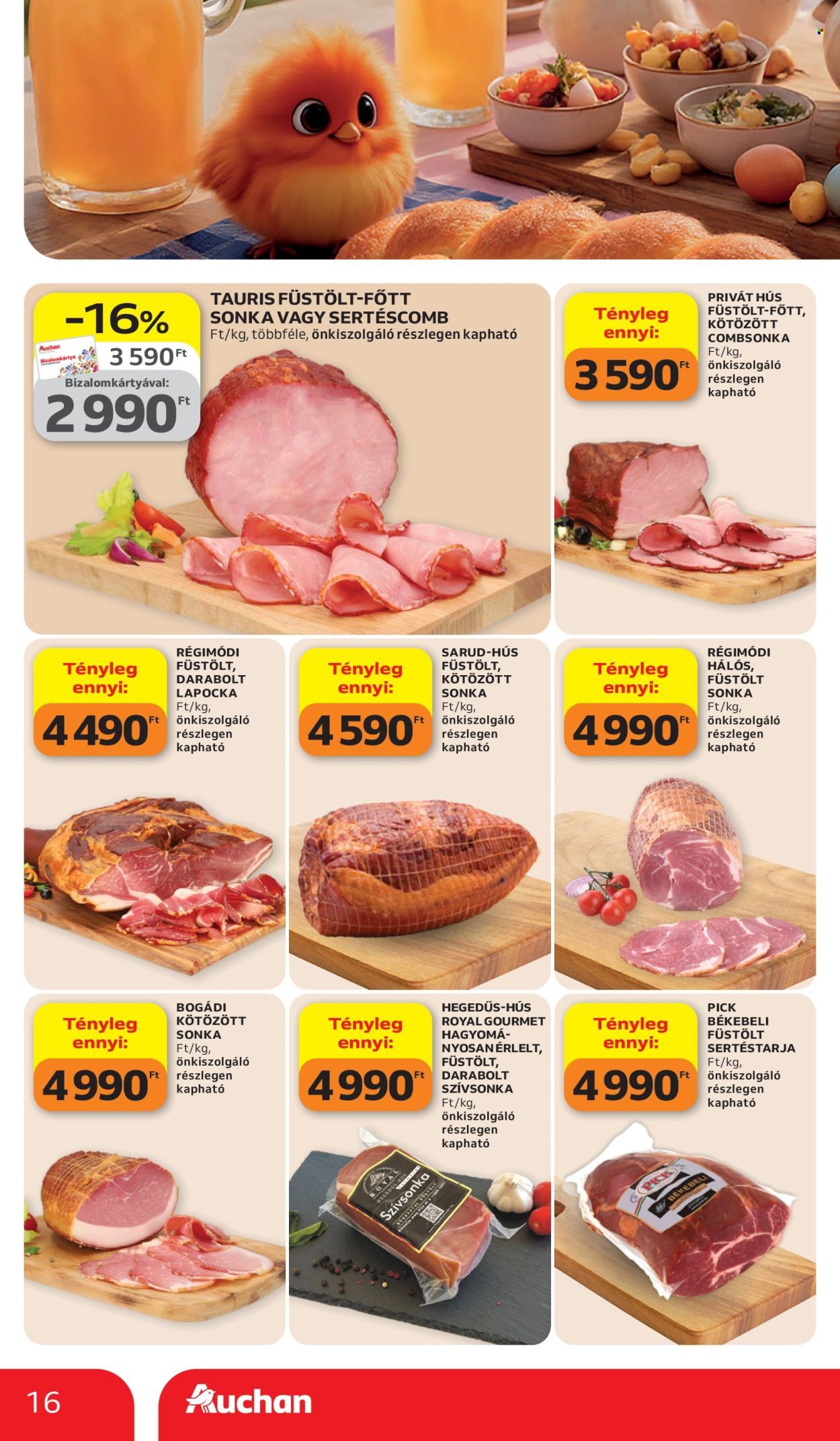 Auchan akciós újságok - 2026.03.26 - 2026.04.08. Oldal 16