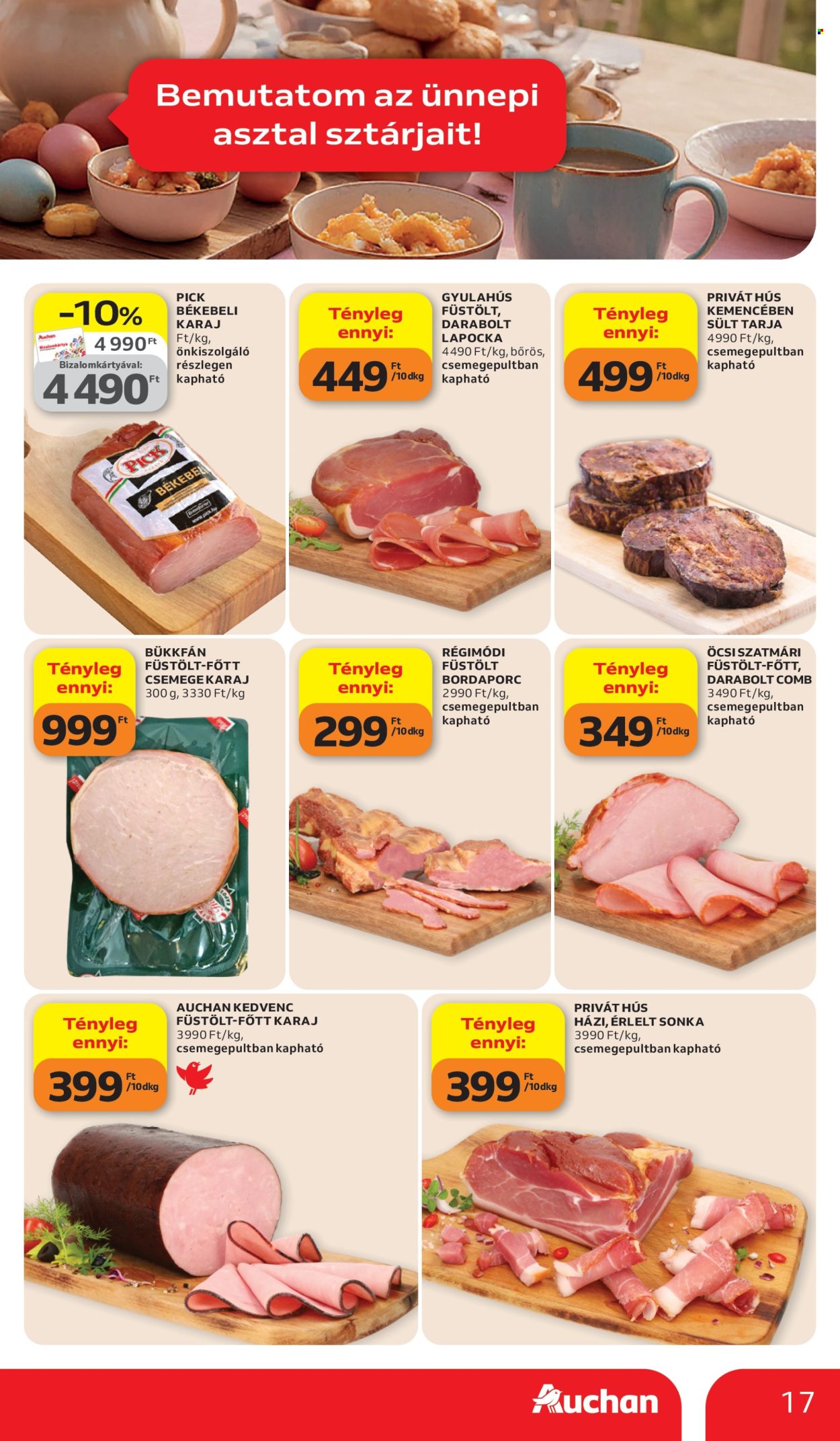 Auchan akciós újságok - 2026.03.26 - 2026.04.08. Oldal 17