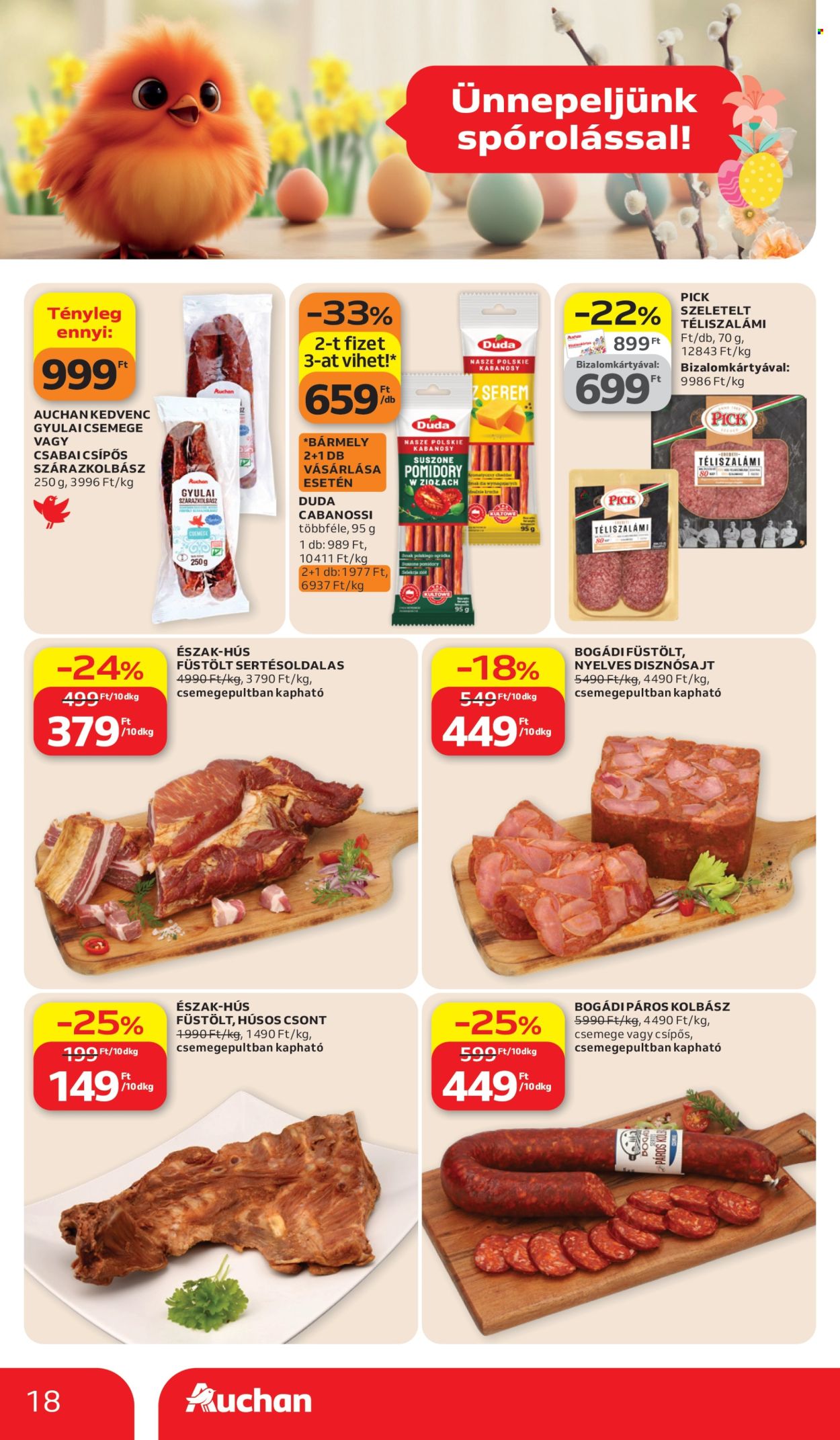 Auchan akciós újságok - 2026.03.26 - 2026.04.08. Oldal 18