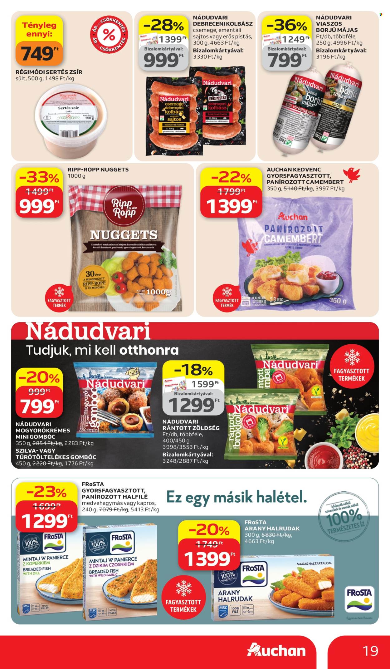Auchan akciós újságok - 2026.03.26 - 2026.04.08. Oldal 19