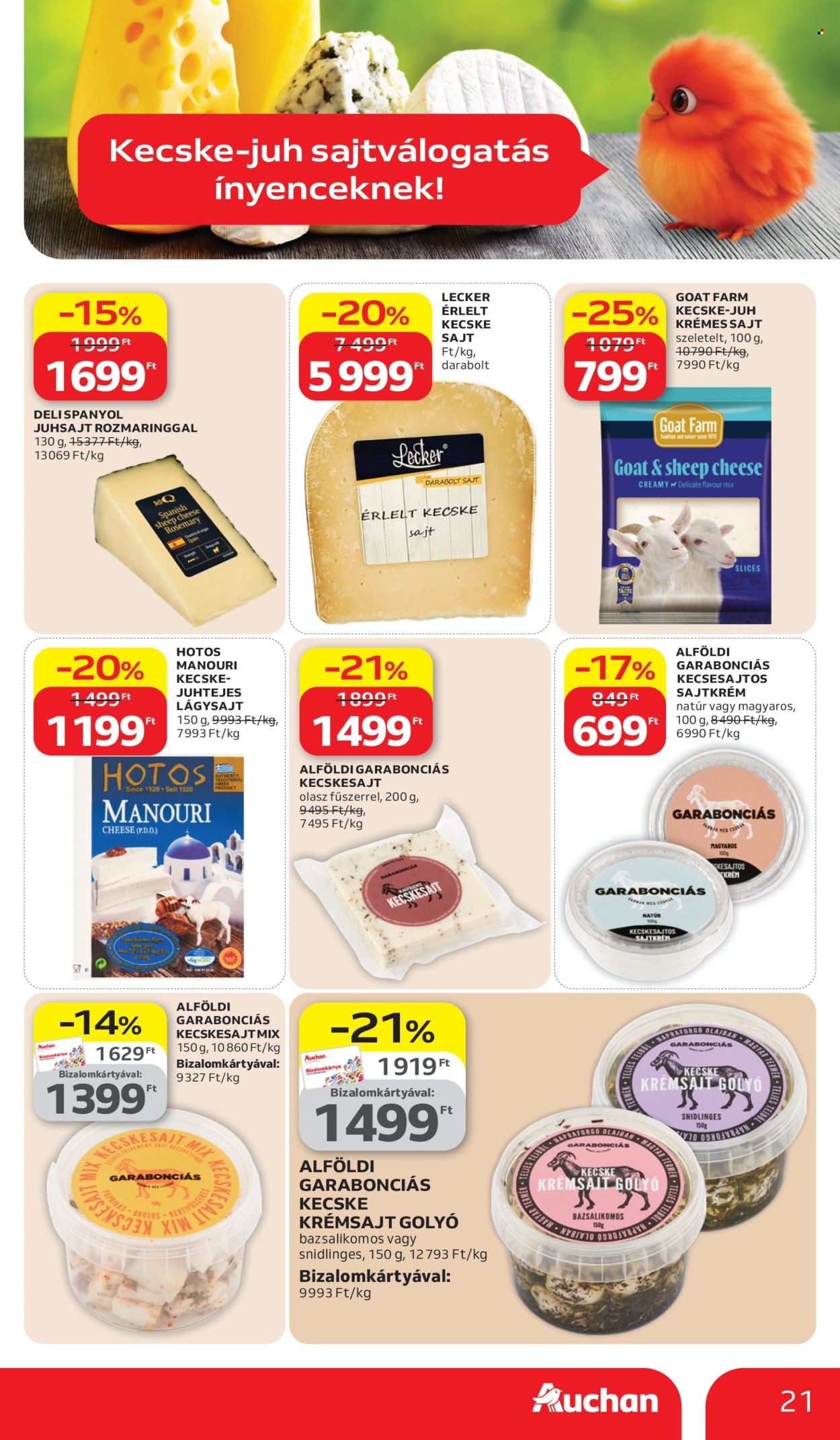 Auchan akciós újságok - 2026.03.26 - 2026.04.08. Oldal 21