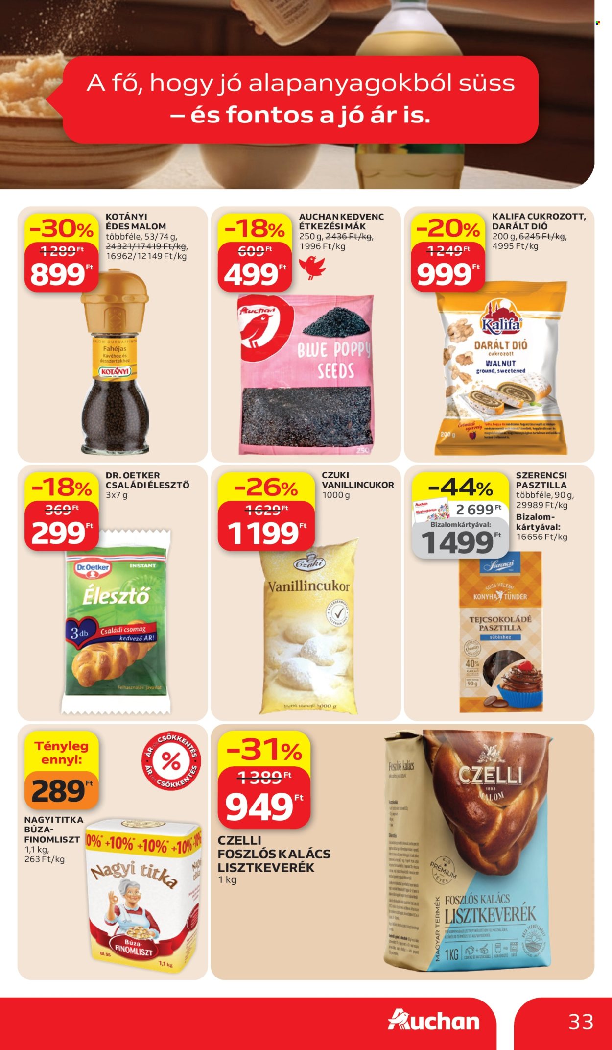 Auchan akciós újságok - 2026.03.26 - 2026.04.08. Oldal 33