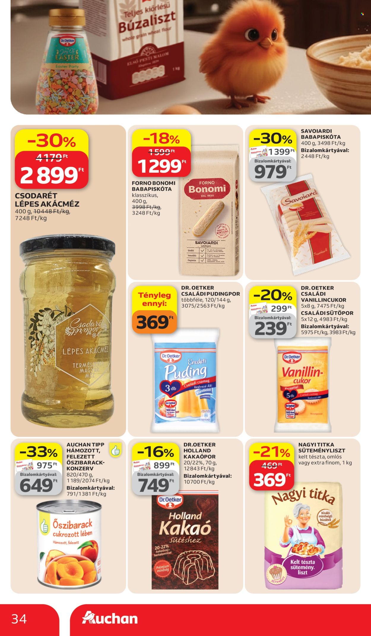 Auchan akciós újságok - 2026.03.26 - 2026.04.08. Oldal 34