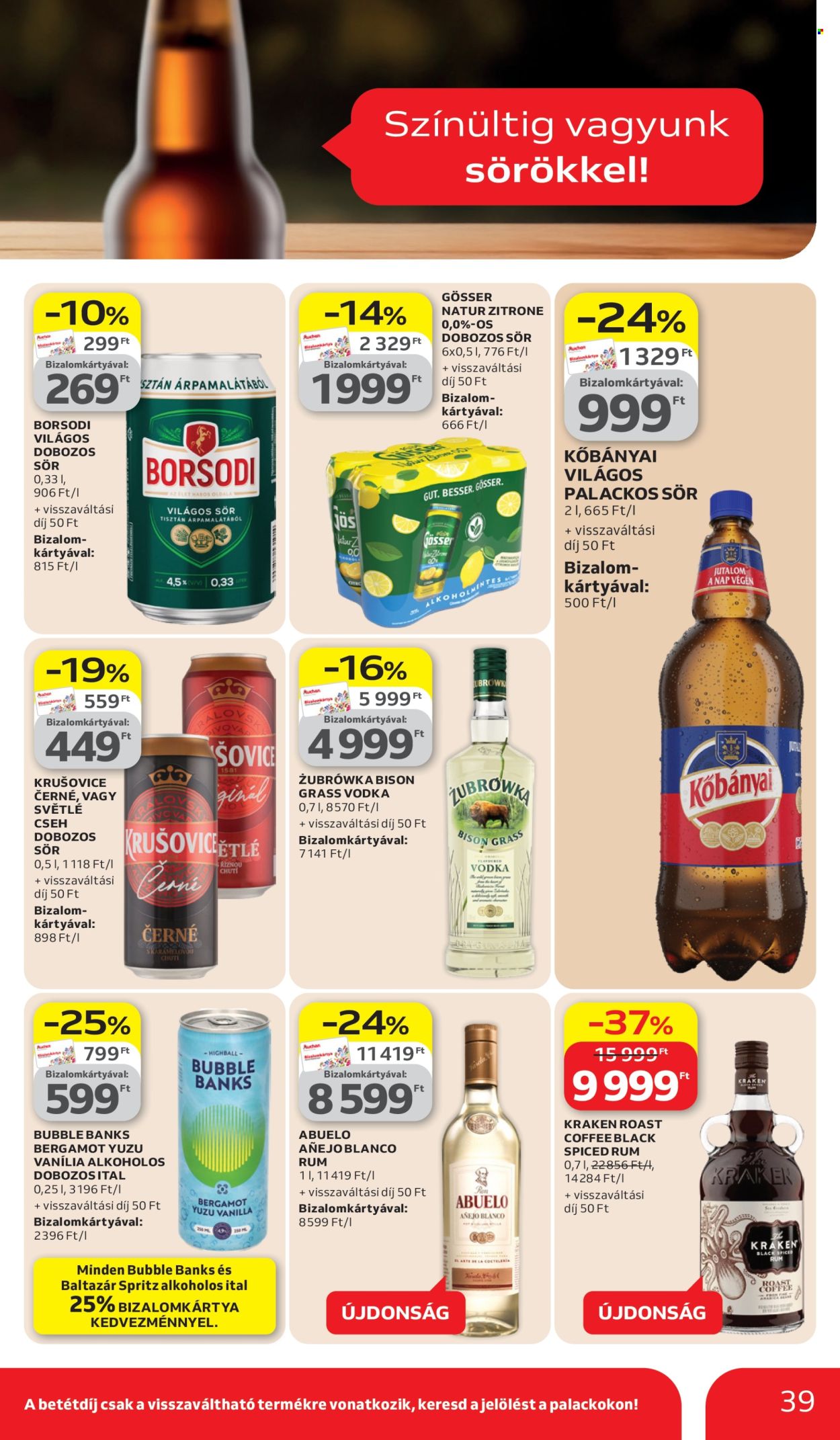 Auchan akciós újságok - 2026.03.26 - 2026.04.08. Oldal 39