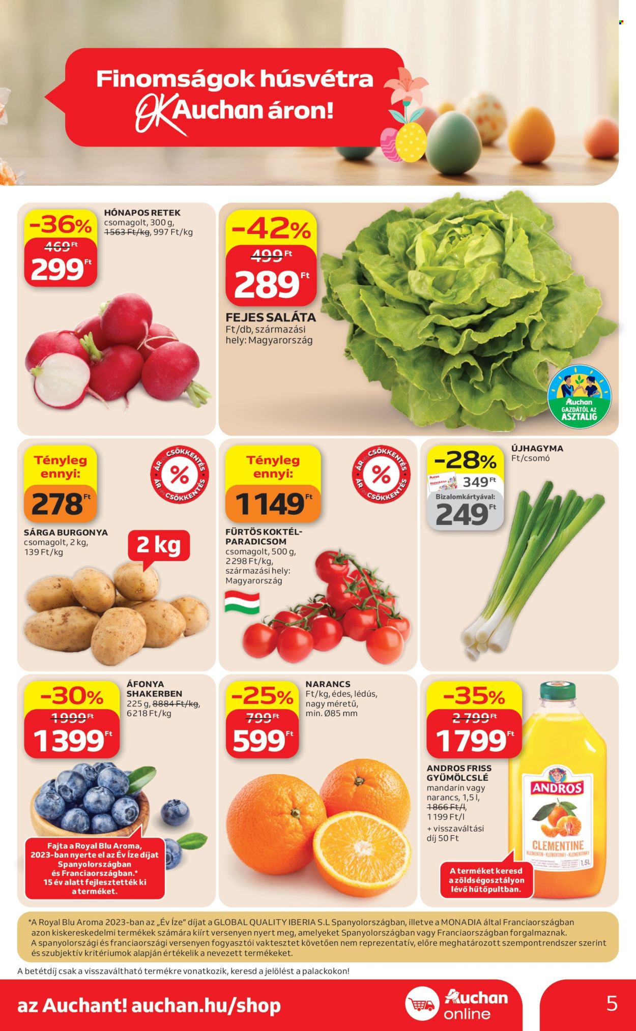 Auchan akciós újságok - 2026.03.26 - 2026.04.08. Oldal 5