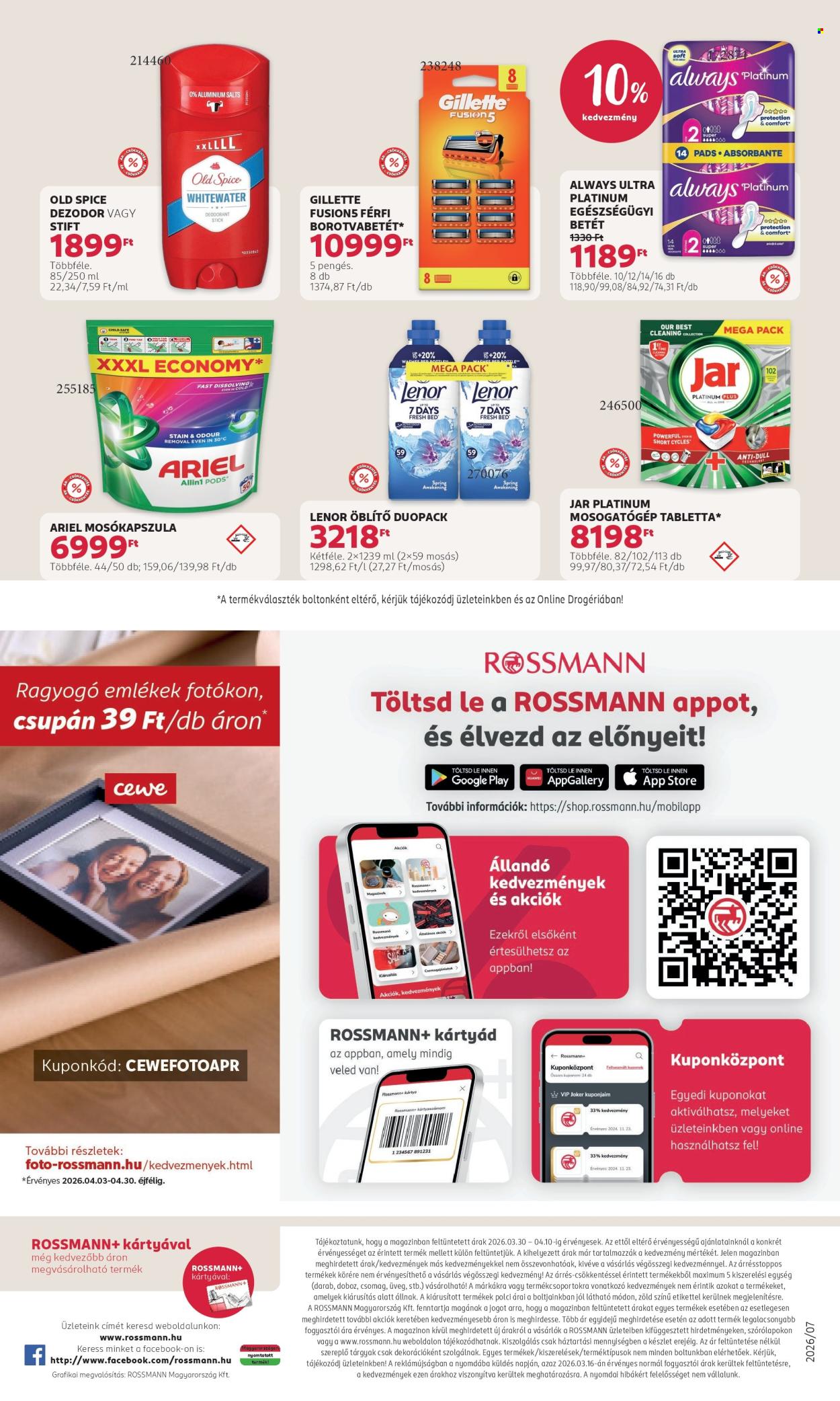 Rossmann akciós újságok - 2026.03.30 - 2026.04.10. Oldal 24