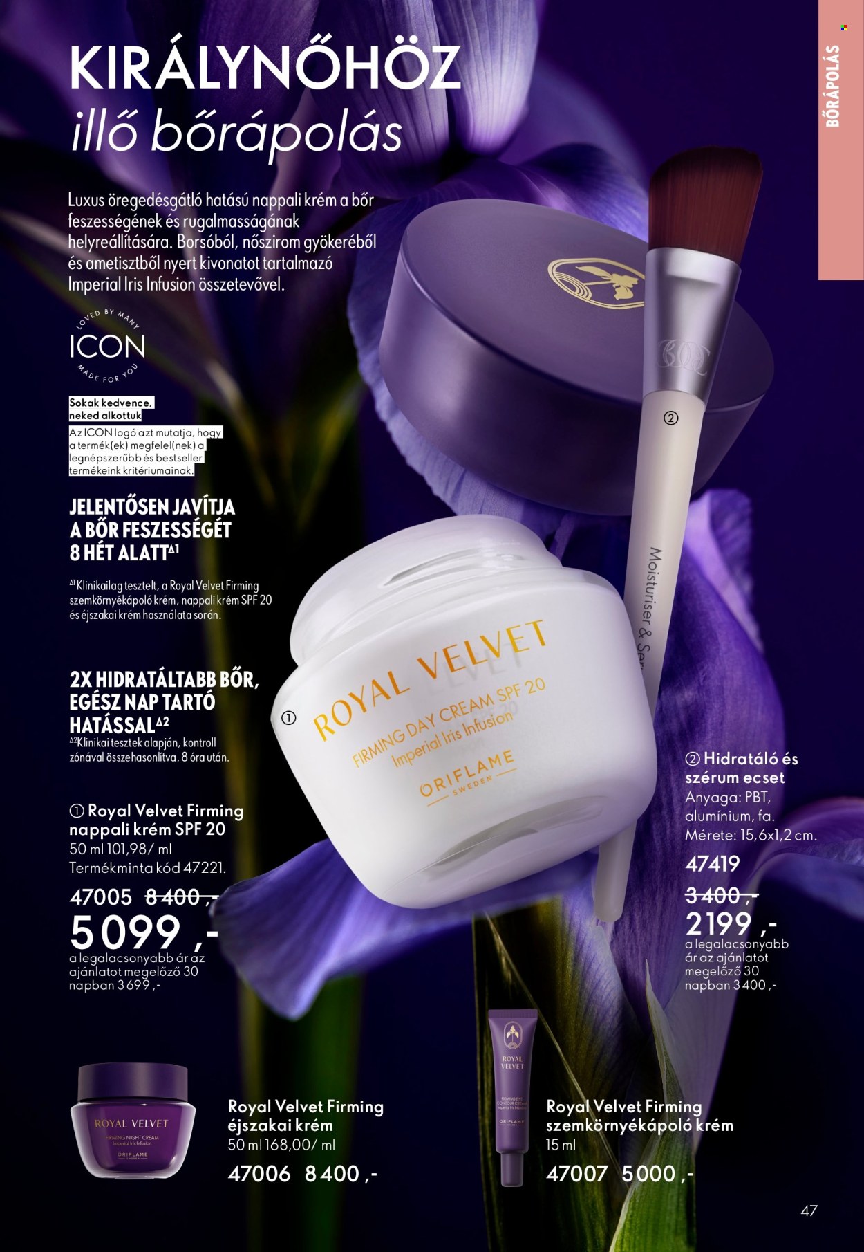 Oriflame akciós újságok - 2026.03.25 - 2026.04.14. Oldal 47