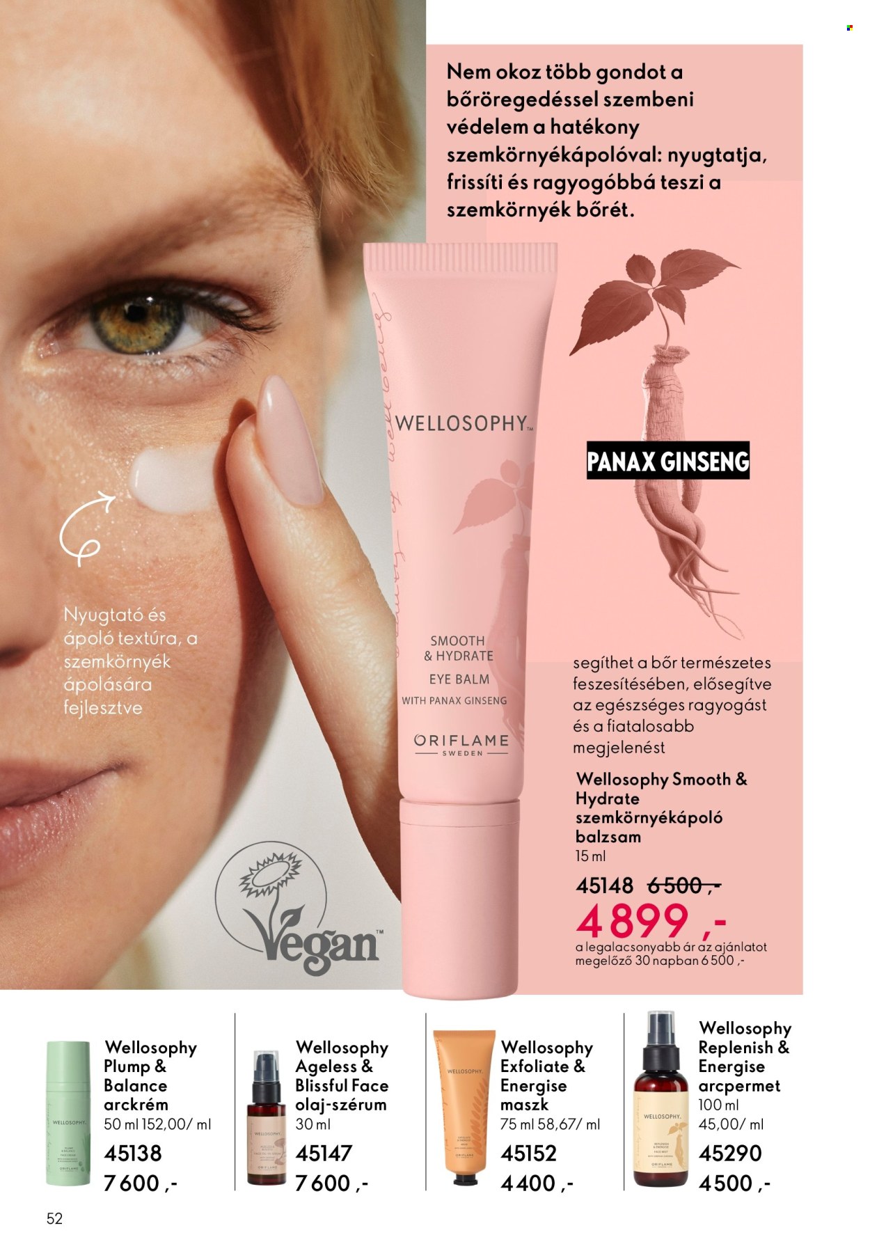 Oriflame akciós újságok - 2026.03.25 - 2026.04.14. Oldal 52