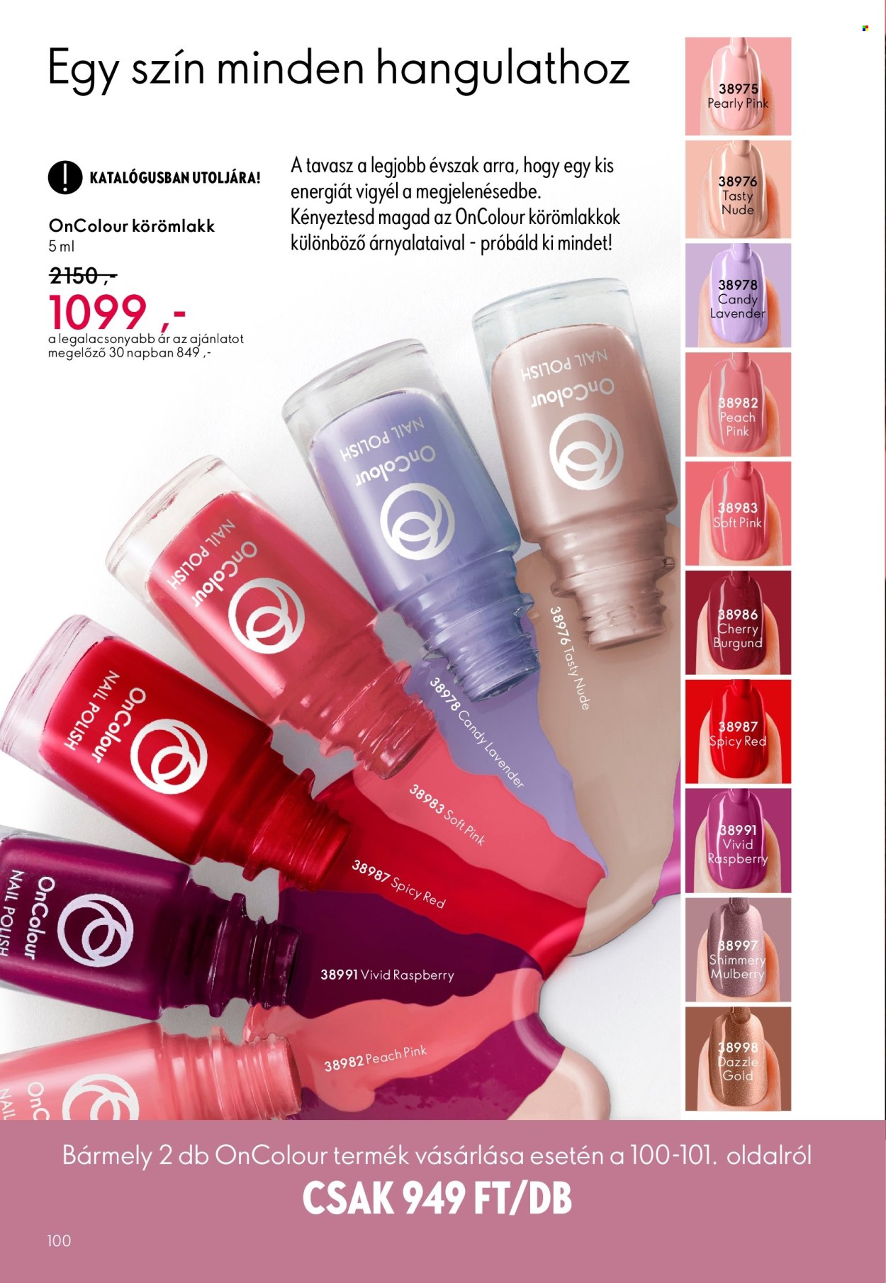 Oriflame akciós újságok - 2026.03.25 - 2026.04.14. Oldal 100