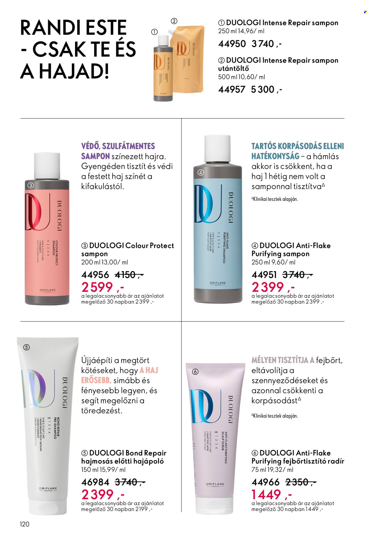 Oriflame akciós újságok - 2026.03.25 - 2026.04.14. Oldal 120