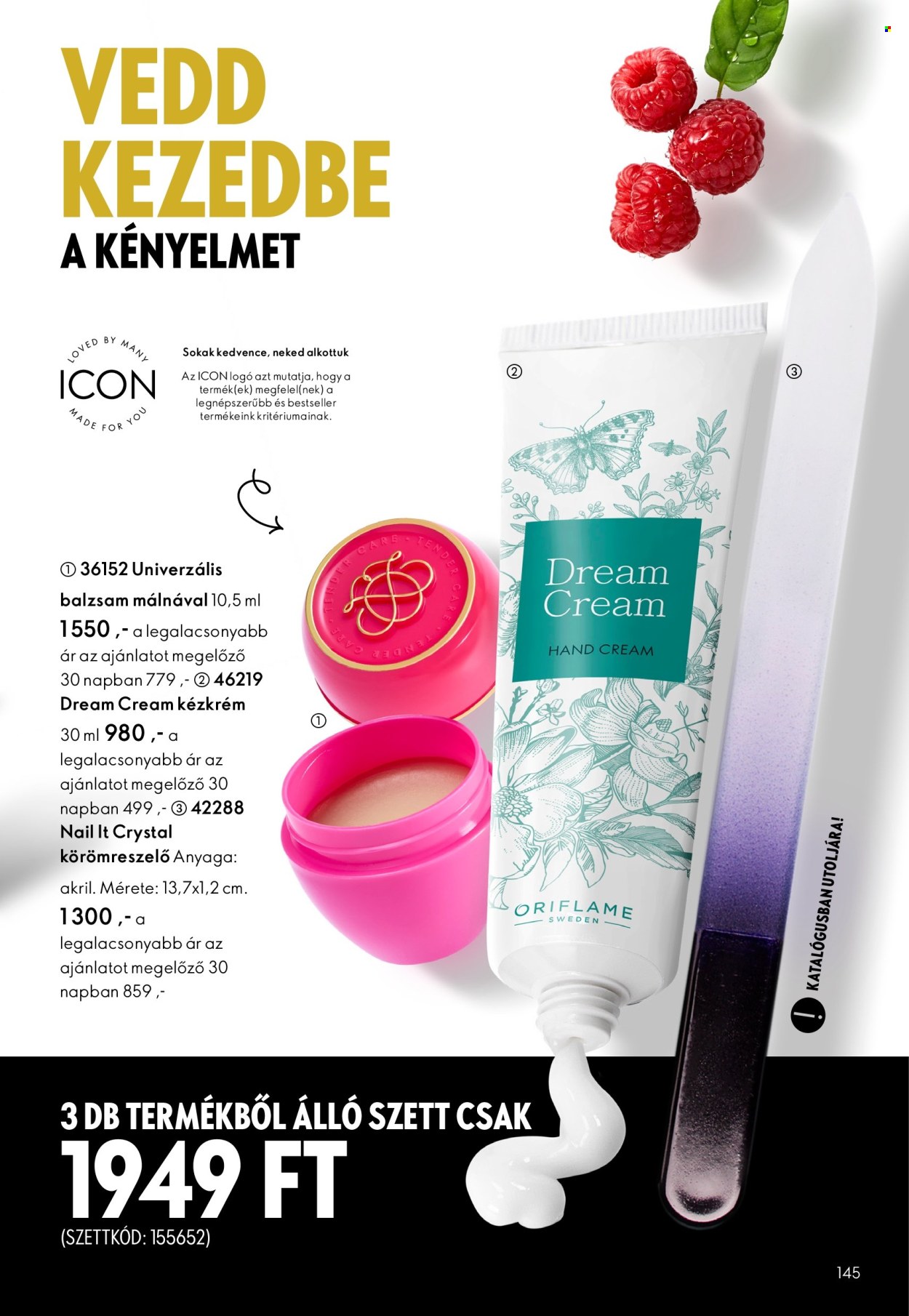 Oriflame akciós újságok - 2026.03.25 - 2026.04.14. Oldal 145