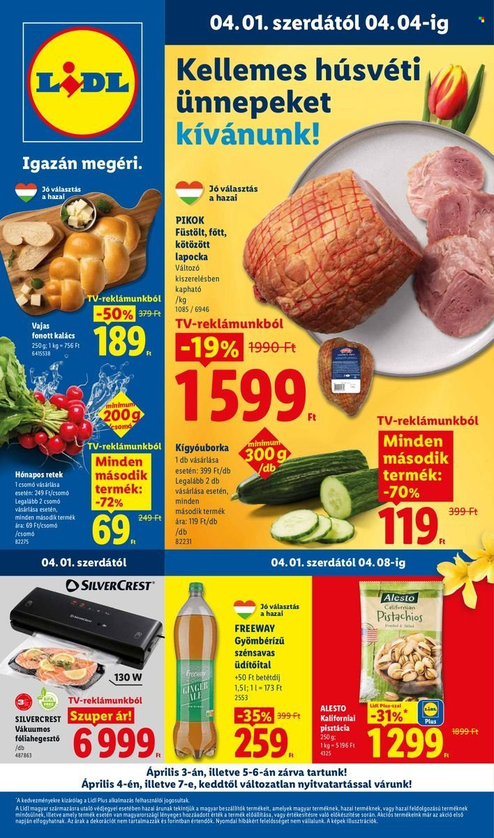Lidl akciós újságok - 2026.04.02 - 2026.04.08. Oldal 1