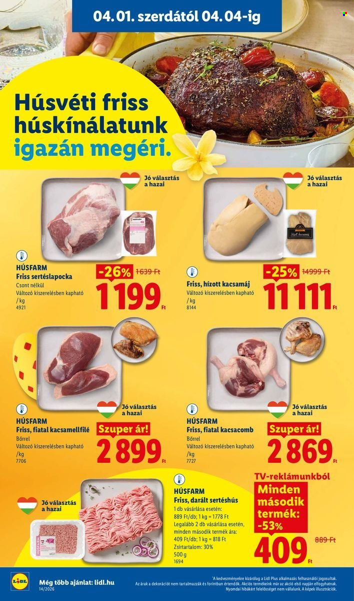 Lidl akciós újságok - 2026.04.02 - 2026.04.08. Oldal 6