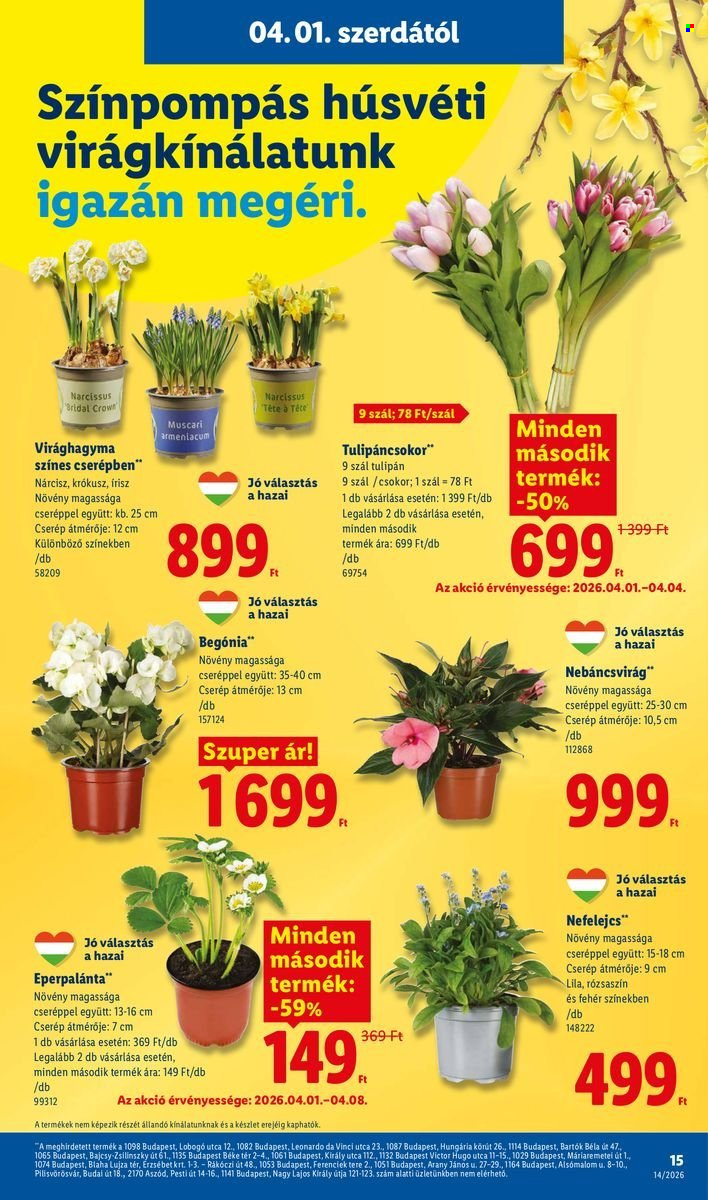 Lidl akciós újságok - 2026.04.02 - 2026.04.08. Oldal 15