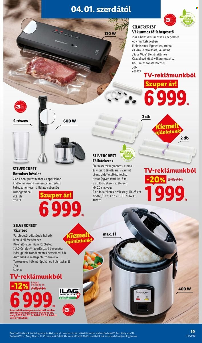 Lidl akciós újságok - 2026.04.02 - 2026.04.08. Oldal 19