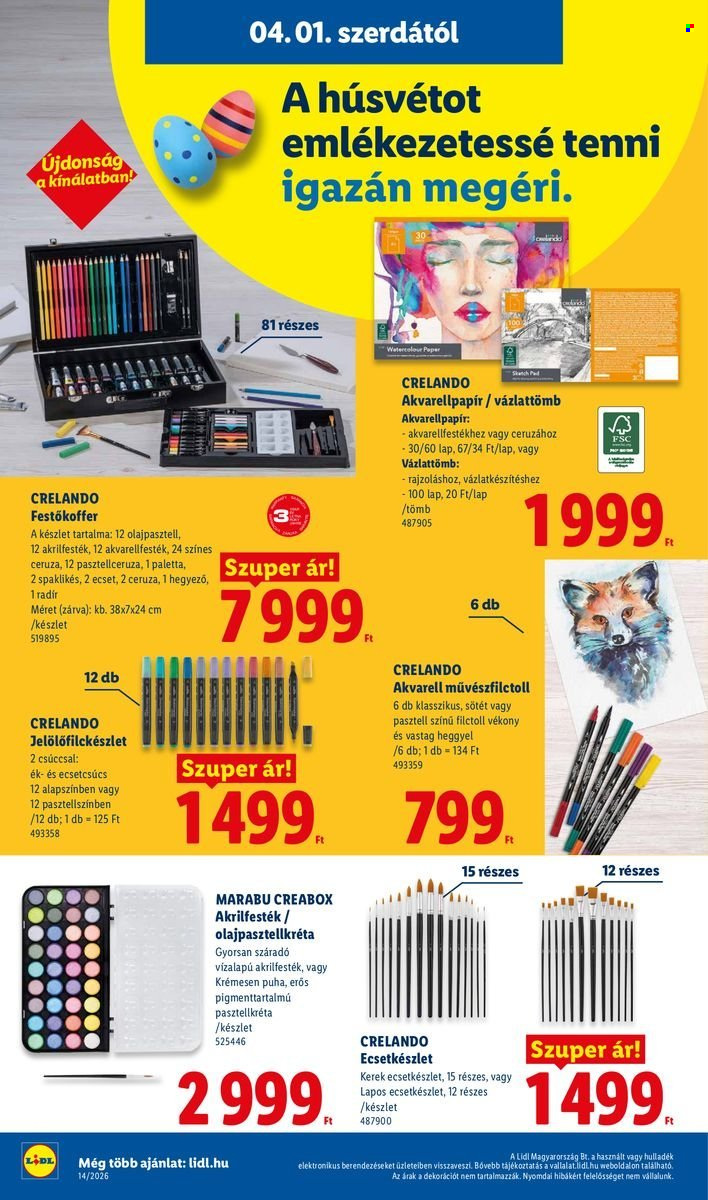 Lidl akciós újságok - 2026.04.02 - 2026.04.08. Oldal 26
