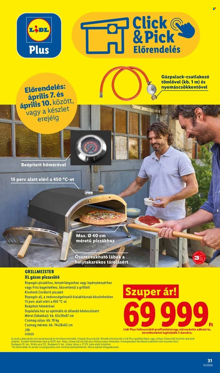 Lidl akciós újságok - 2026.04.02 - 2026.04.08. Oldal 31