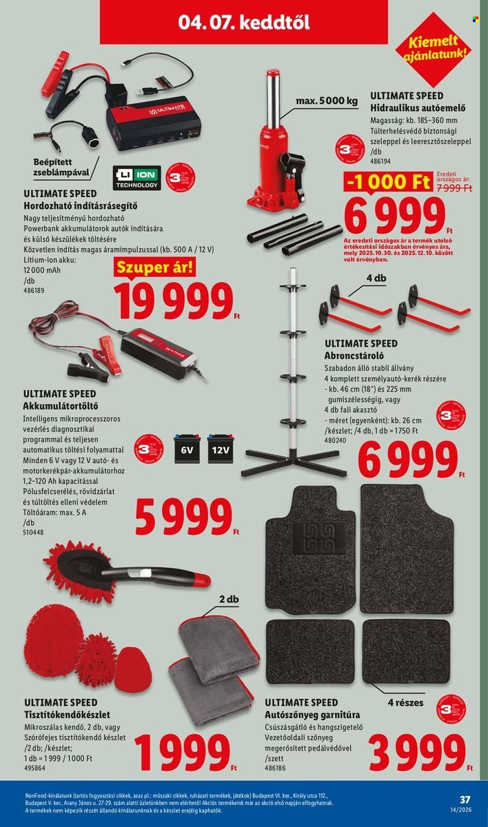 Lidl akciós újságok - 2026.04.02 - 2026.04.08. Oldal 37