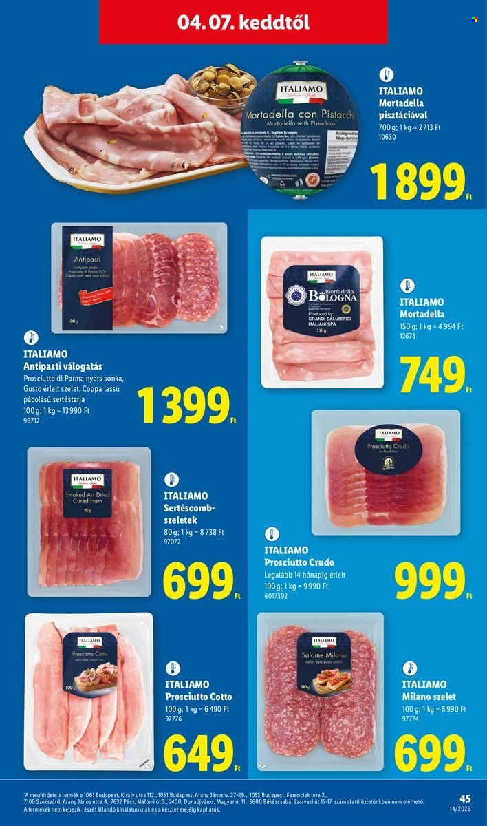 Lidl akciós újságok - 2026.04.02 - 2026.04.08. Oldal 45