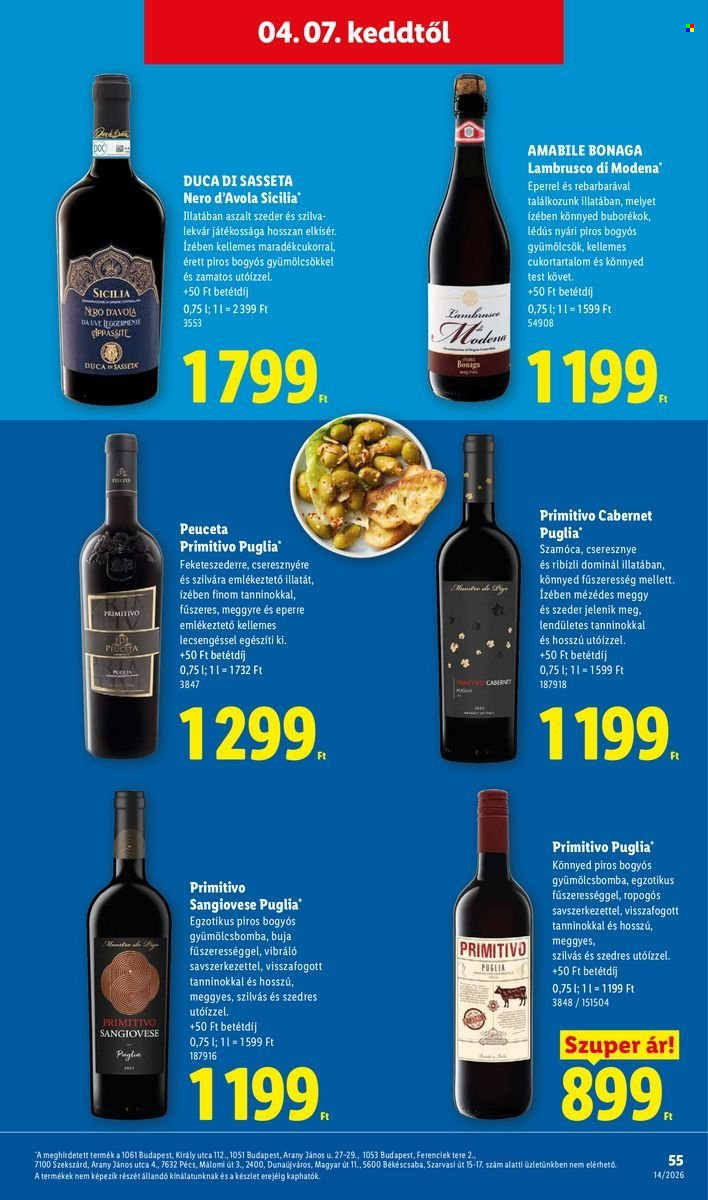 Lidl akciós újságok - 2026.04.02 - 2026.04.08. Oldal 55