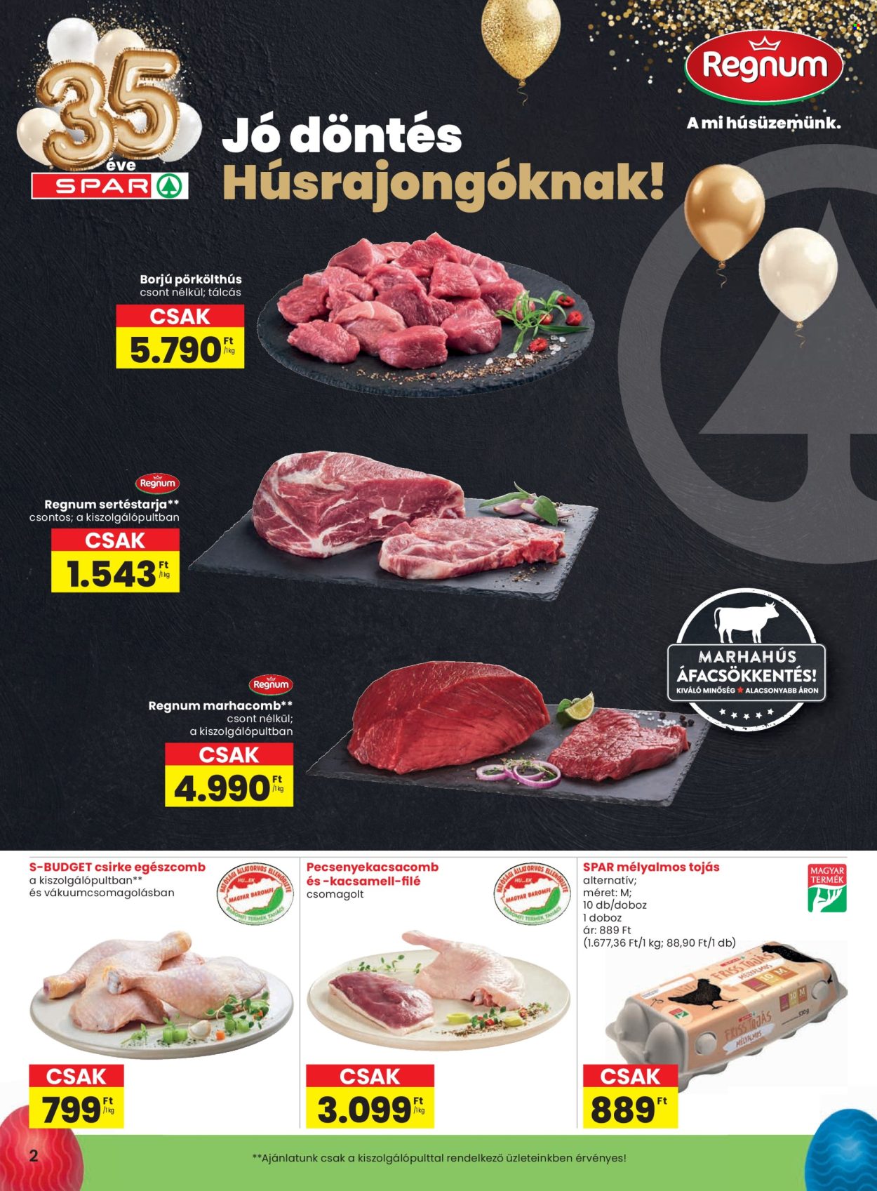 SPAR akciós újságok - 2026.03.31 - 2026.04.08. Oldal 2