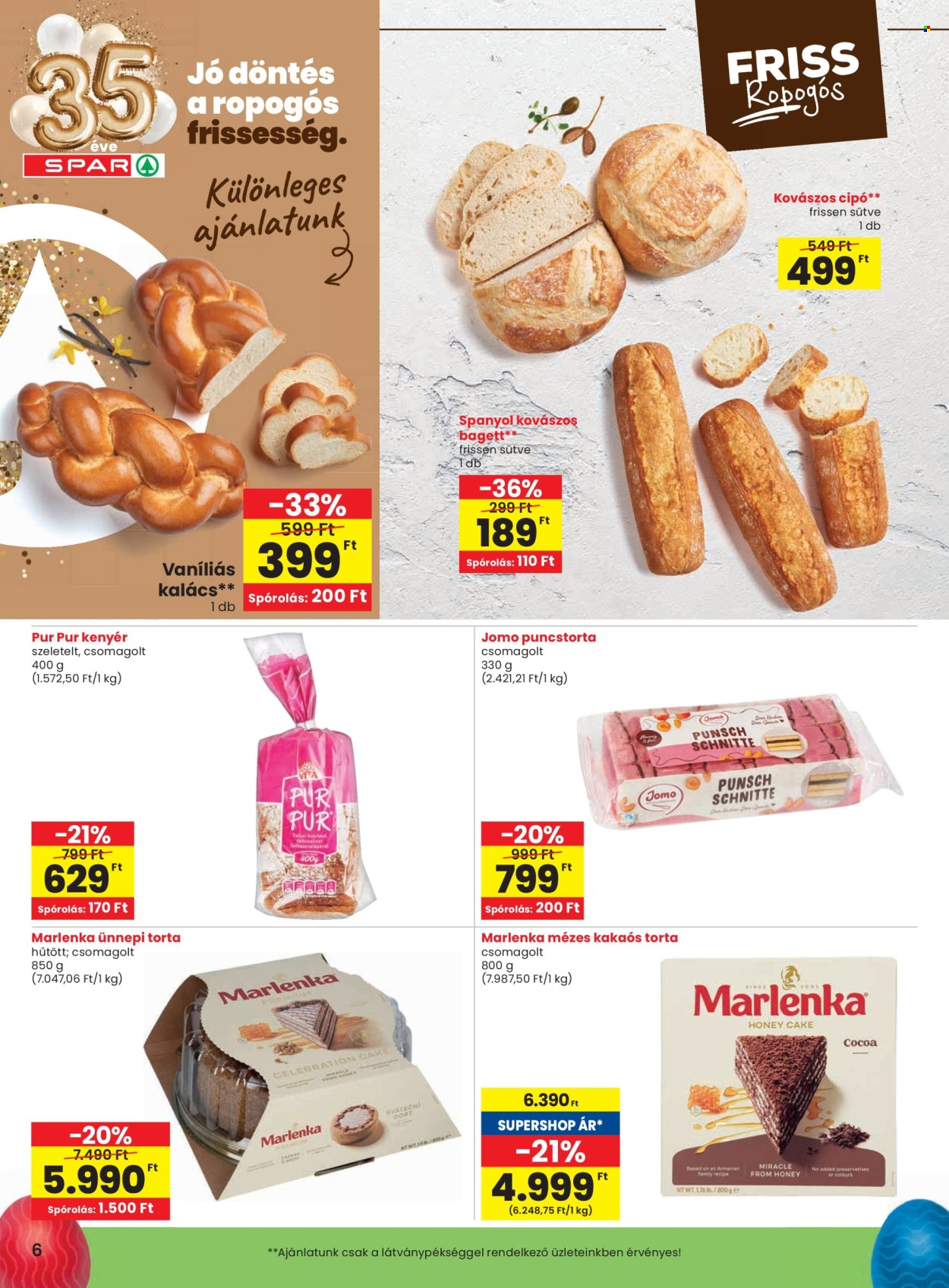 SPAR akciós újságok - 2026.03.31 - 2026.04.08. Oldal 6