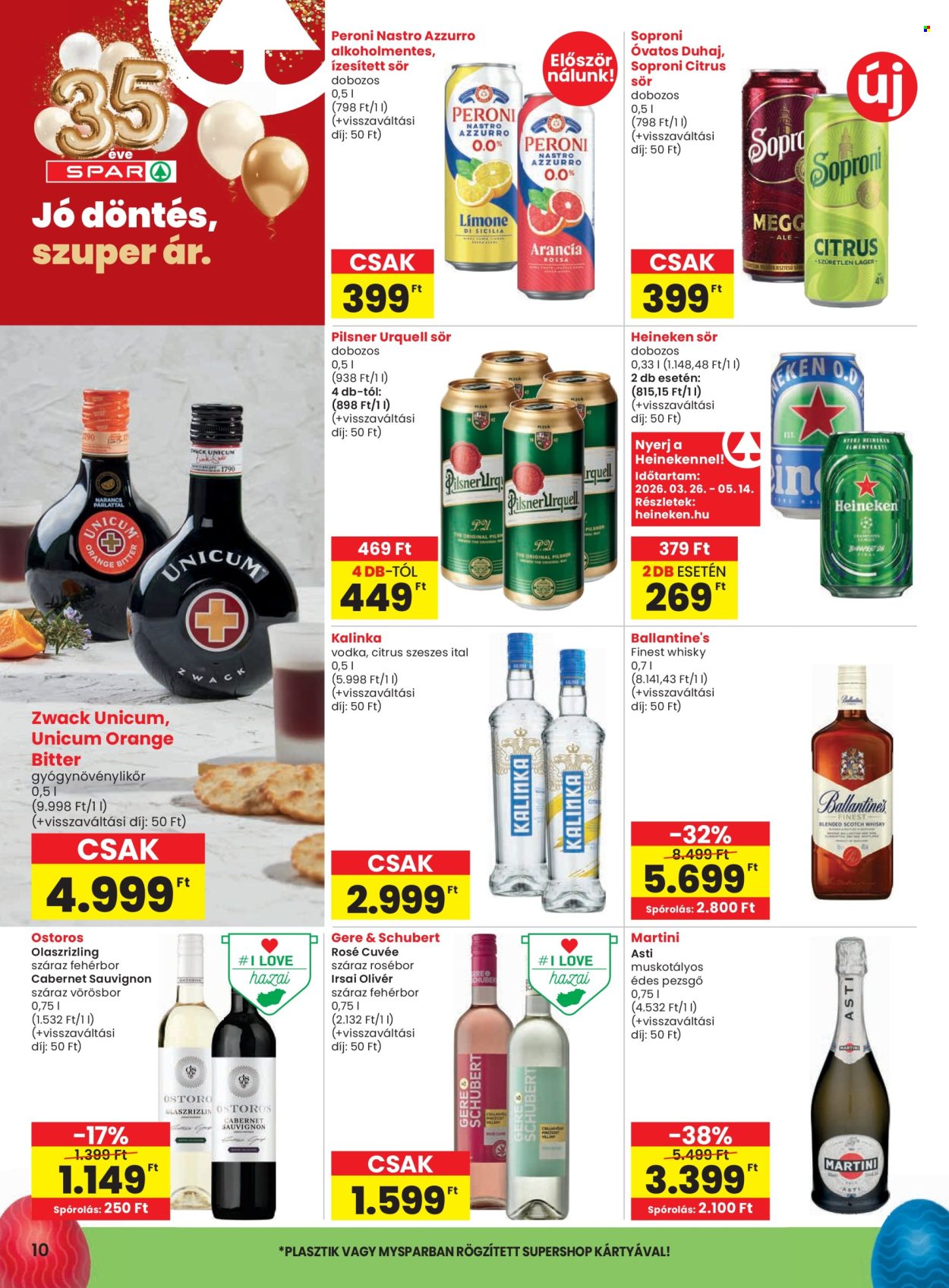 SPAR akciós újságok - 2026.03.31 - 2026.04.08. Oldal 10