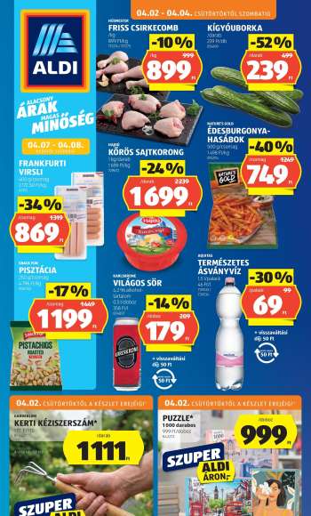 Újság Aldi - 2026.04.02 - 2026.04.08.