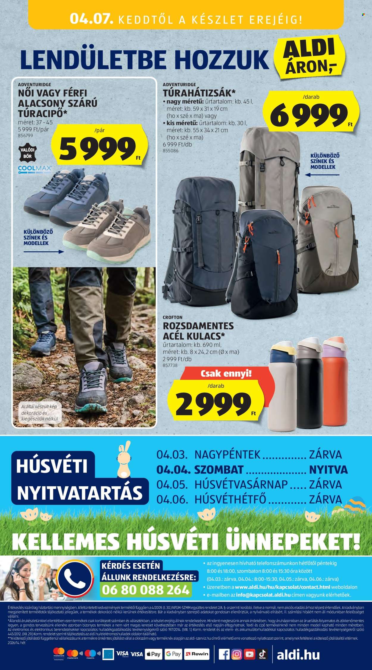Aldi akciós újságok - 2026.04.02 - 2026.04.08. Oldal 19