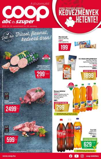 Újság Coop - 2026.04.02 - 2026.04.08.