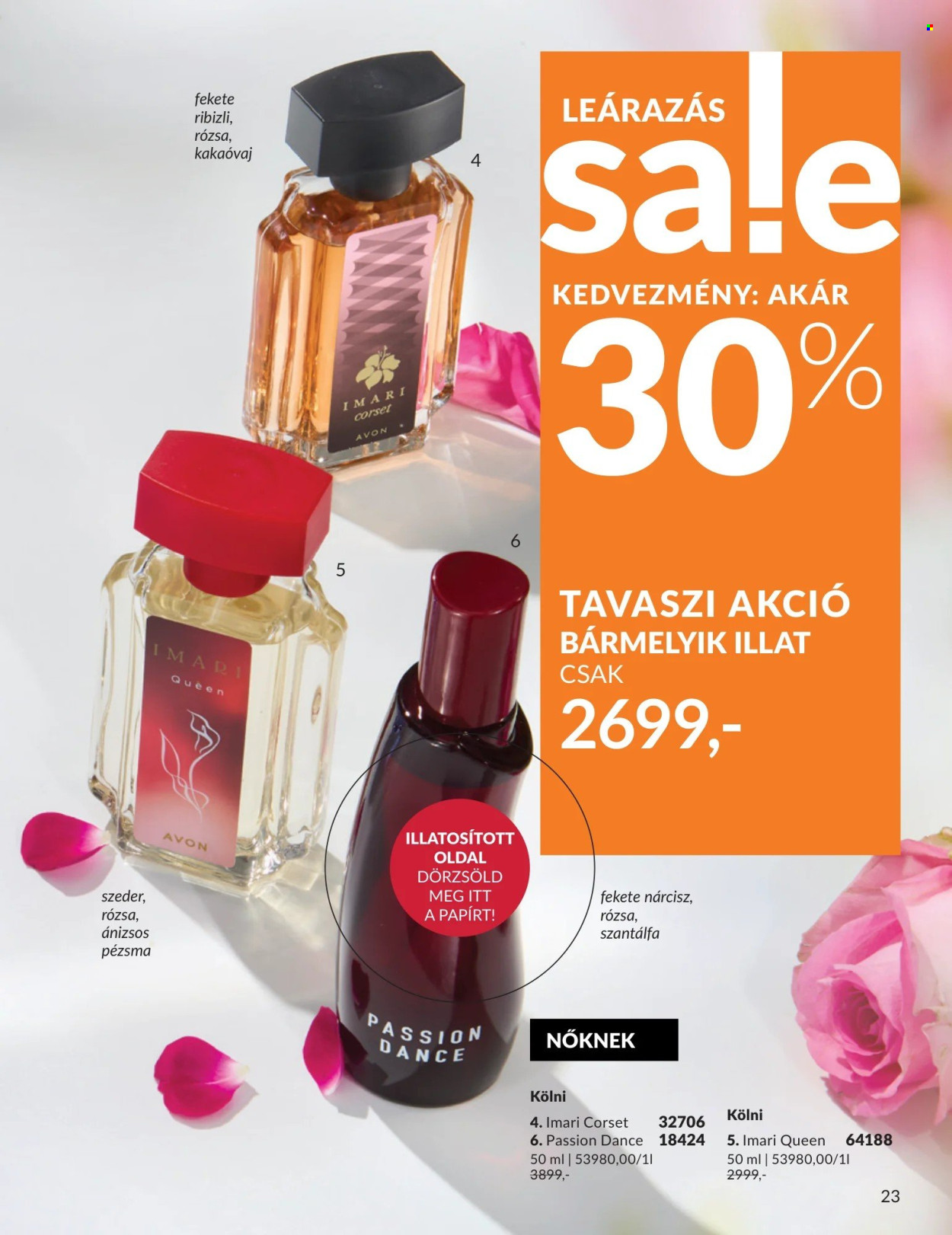 Avon akciós újságok - 2026.04.01 - 2026.04.30. Oldal 23