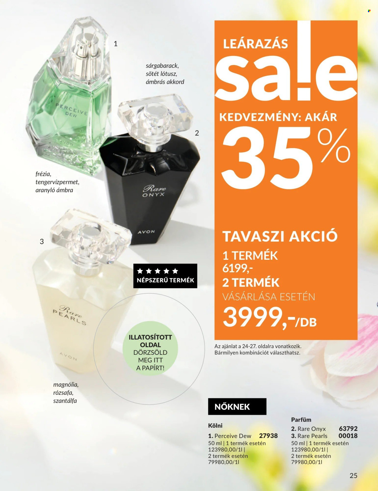 Avon akciós újságok - 2026.04.01 - 2026.04.30. Oldal 25