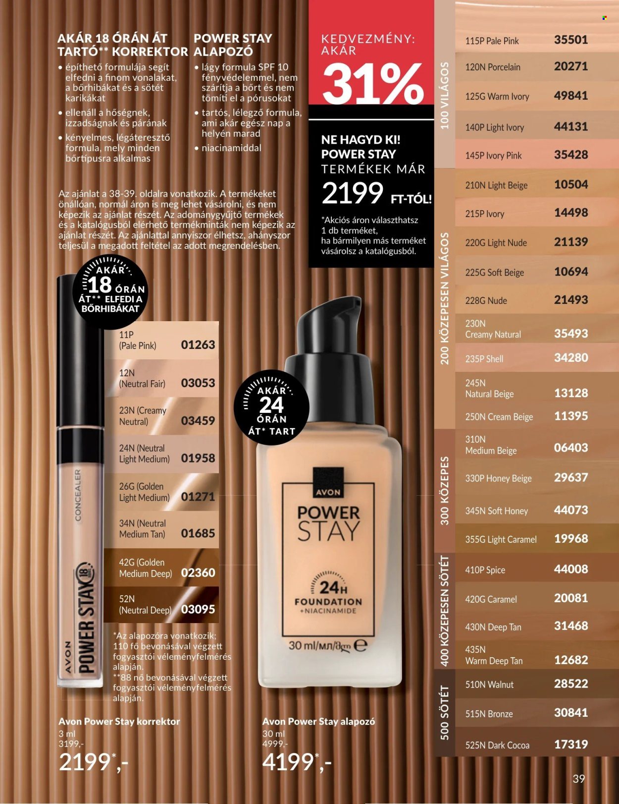 Avon akciós újságok - 2026.04.01 - 2026.04.30. Oldal 39
