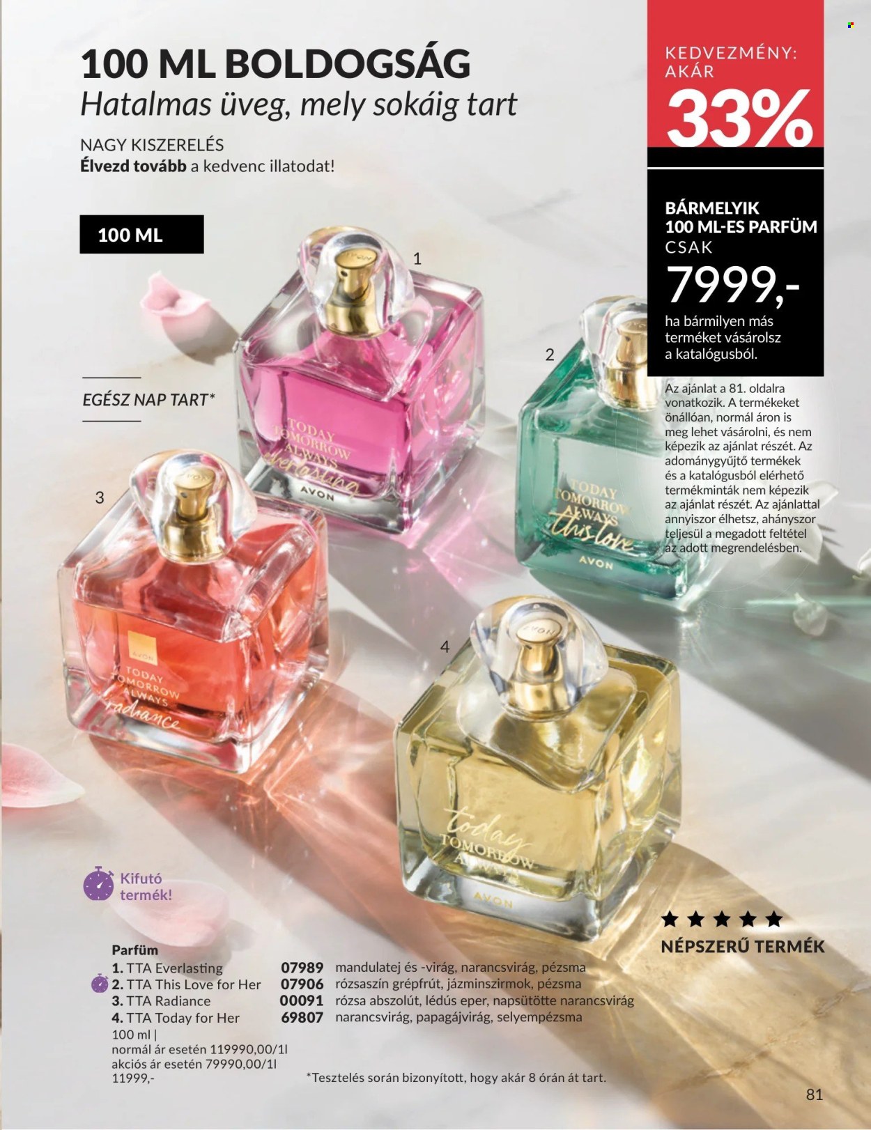 Avon akciós újságok - 2026.04.01 - 2026.04.30. Oldal 81