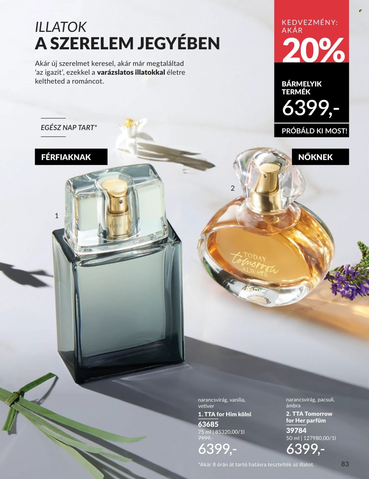 Avon akciós újságok - 2026.04.01 - 2026.04.30. Oldal 83