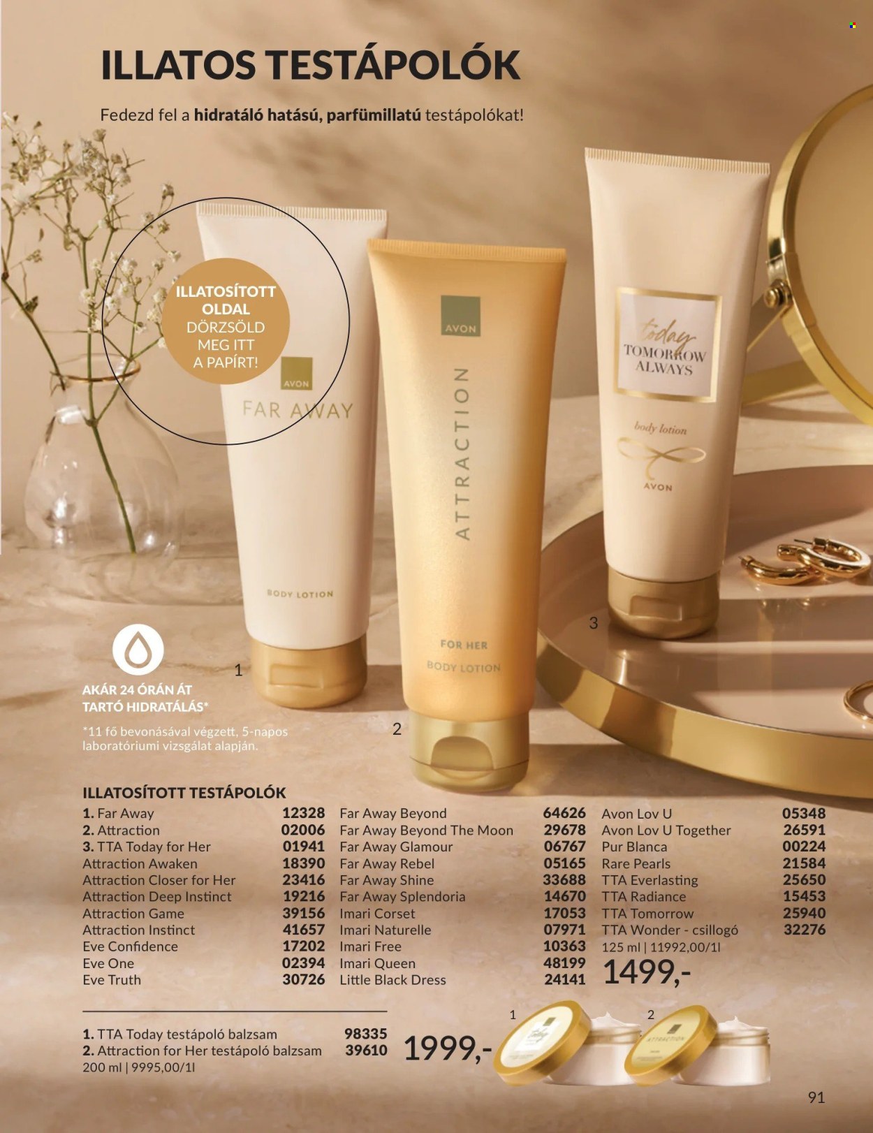 Avon akciós újságok - 2026.04.01 - 2026.04.30. Oldal 91