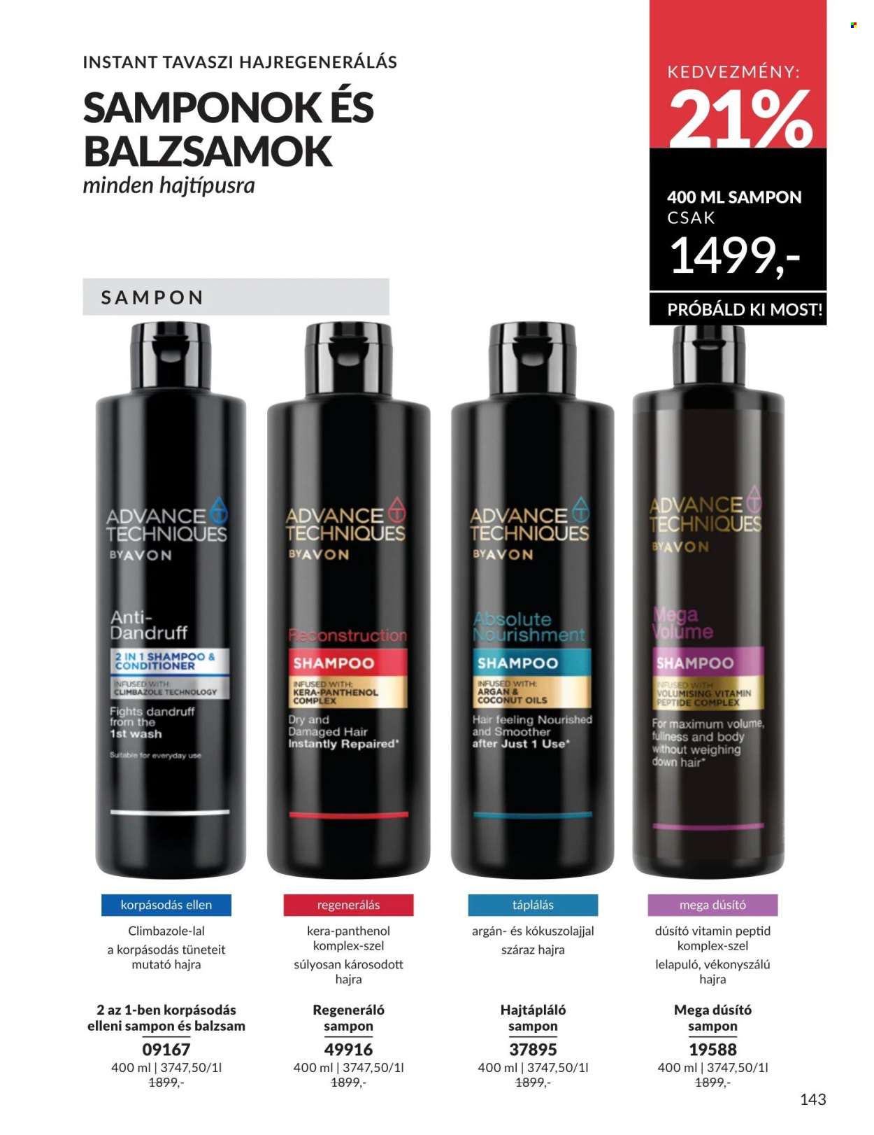 Avon akciós újságok - 2026.04.01 - 2026.04.30. Oldal 143
